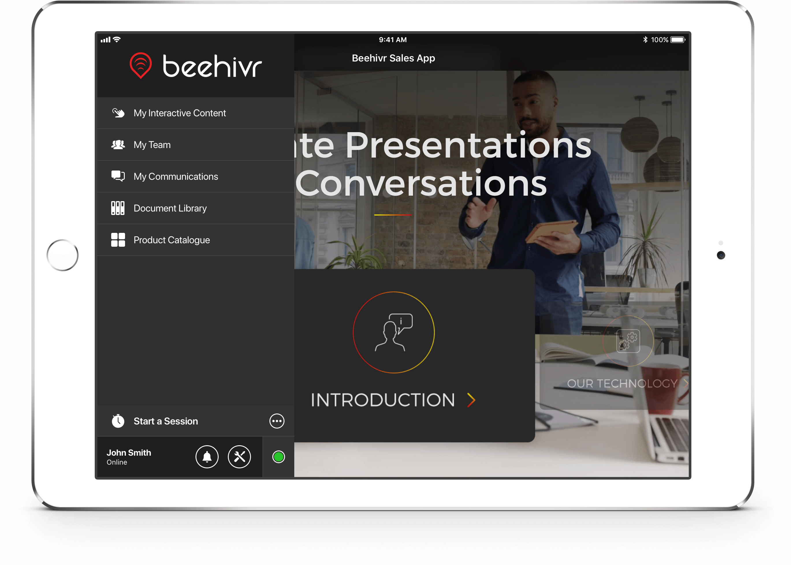 Ipad Air Silver Menubeehivr 1 - Mobile Phone (2739x1958), Png Download