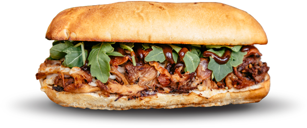 Baked Sandwiches - Hamburger (600x600), Png Download