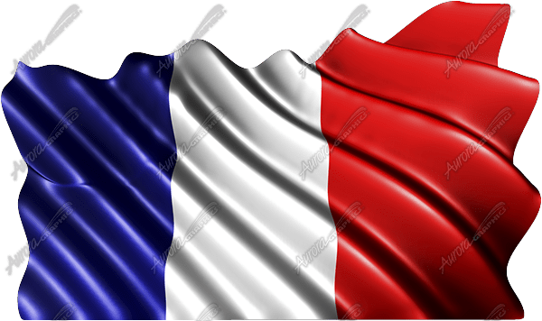 Waving French Flag - Puerto Rico Flag Waving (600x356), Png Download