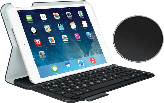 Ultrathin Keyboard Folio - Keyboard For Ipad Mini (652x560), Png Download