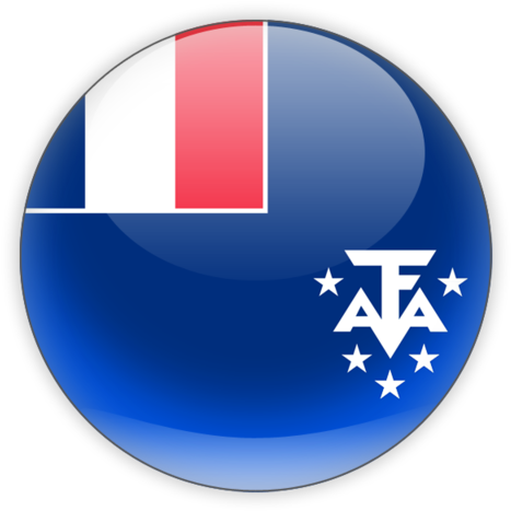 Illustration Of Flag Of French Southern And Antarctic - Anguilla Icon Flag Png (640x480), Png Download