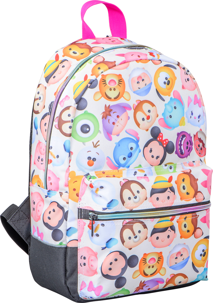Tsum Tsum Big Backpack, , Large - Tsum Tsum Ryggsekk 16 Liter Barn Tsum Tsum (705x1004), Png Download
