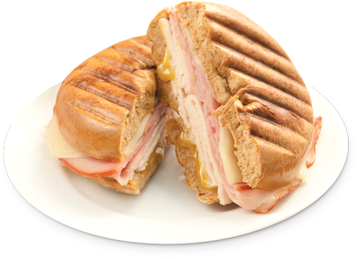 Servings - - Bagel Panini (600x460), Png Download