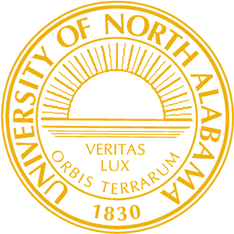 The Seal Displays The University's 1830 Year Of Origin - University Of North Alabama (465x466), Png Download