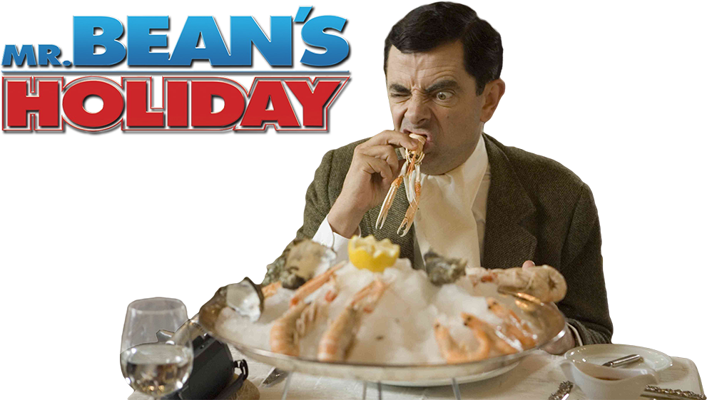 Mr Bean Holiday English Movie - Mr Bean S Holiday (1000x562), Png Download