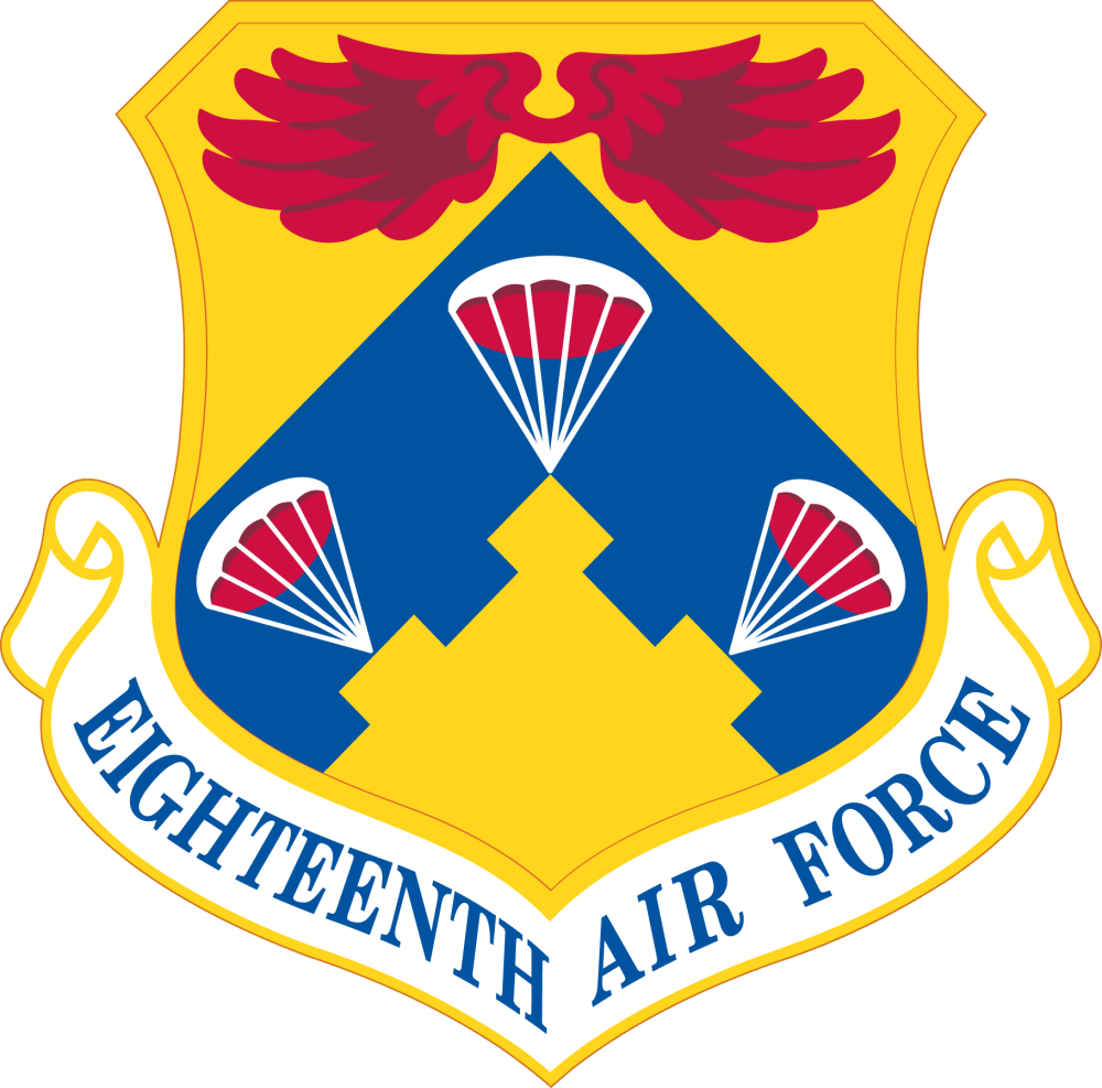 18 Air Force Emblem (1000x987), Png Download