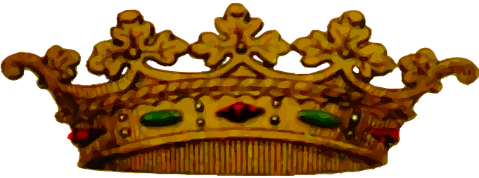 Crown Jewel Jewellery Jewelry King Monarch - Crown (680x340), Png Download