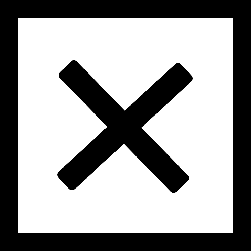 Checkbox False Comments - Remove Symbol (980x980), Png Download