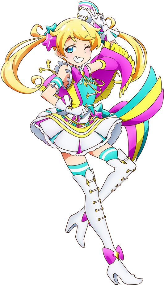 Emo - Kiratto Pri Chan (612x1000), Png Download