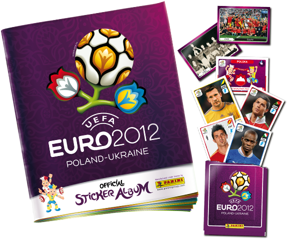 Time To Start Collecting Again - Album Panini Euro 2012 (580x528), Png Download