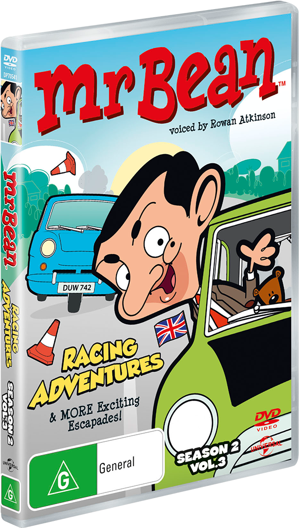 Mr Bean Animated Dvd - Mr Bean - The Animated Adventures Volume 9 Dvd (620x1061), Png Download