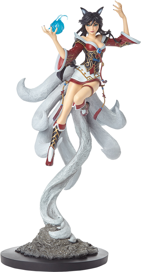Ahri A New Dawn Statue (805x1000), Png Download