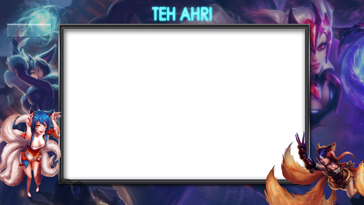 I Only Designed The Overlay Artwork By Chanseven And - Lol Ahri Playmat + Free Rfg Standard Size Sleeves 75 (1200x675), Png Download
