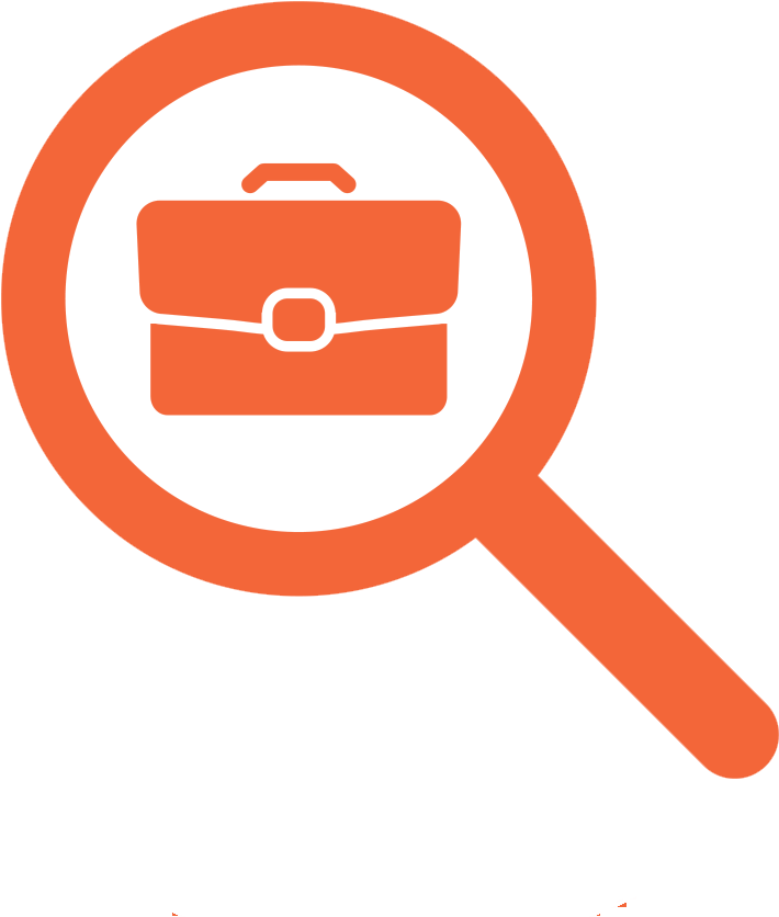 Job - Job Search Icon (1191x1191), Png Download