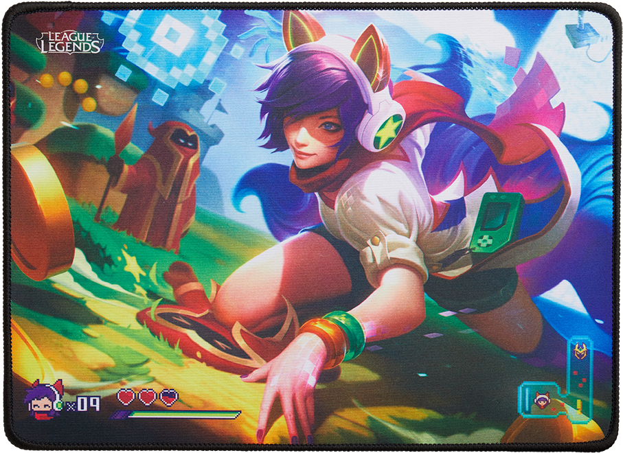 Arcade Ahri Game Mouse Pads (1000x800), Png Download