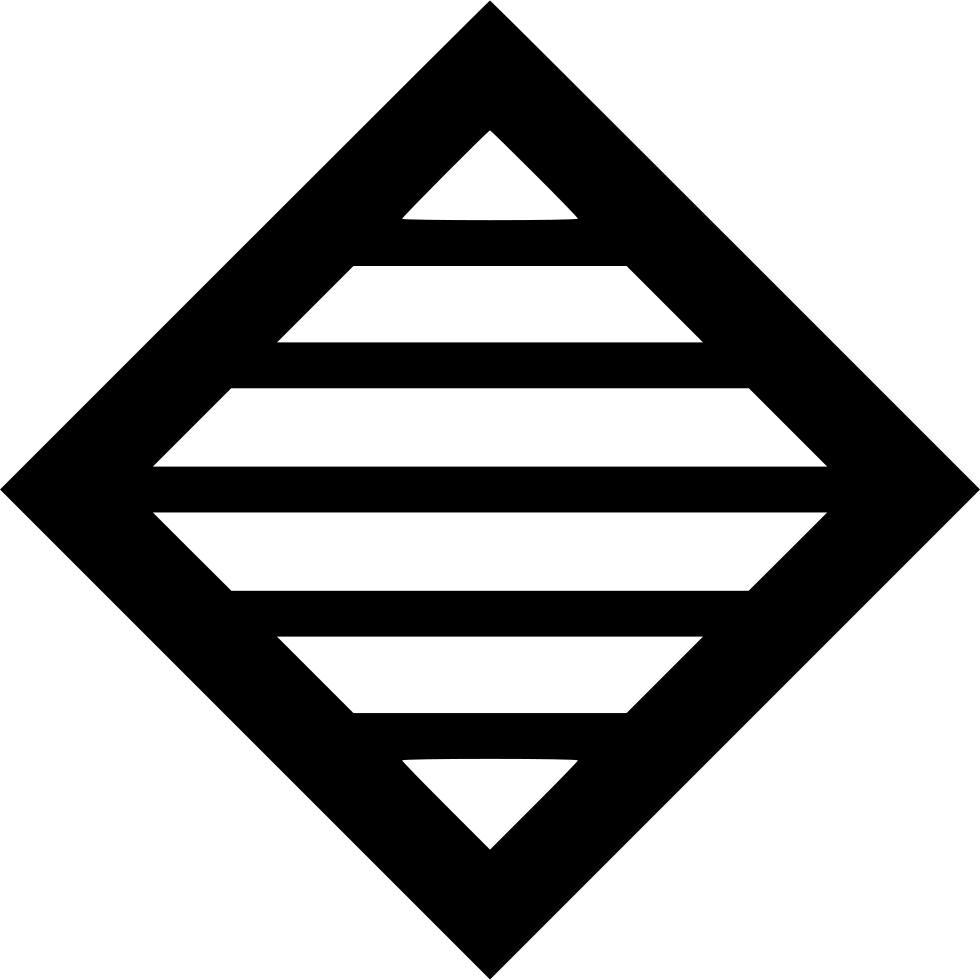 Abstract Lines Design Cube - Triangle (980x980), Png Download