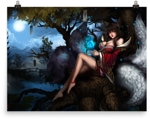 Ahri (600x600), Png Download