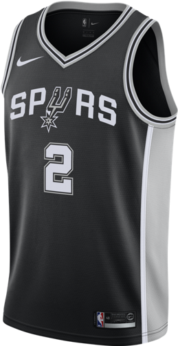 Kawhi Leonard Icon Edition Swingman San Antonio Spurs - Demar Derozan Nike Jersey Spurs (500x500), Png Download