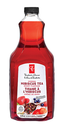 Hibiscus Tea Png - Presidents Choice Iced Tea (420x420), Png Download