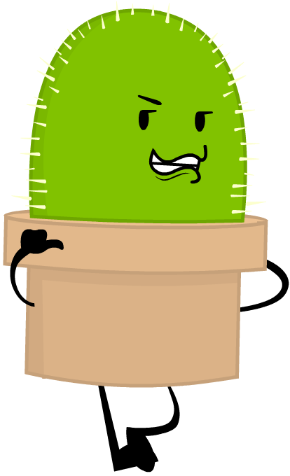 Cactus - Object Terror Cactus (414x680), Png Download