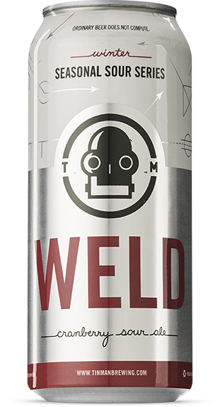 Weld - Cranberry - Tin Man Brewing Company (311x574), Png Download