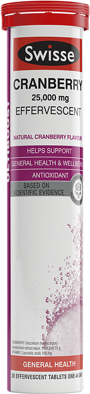 Swisse Ultiboost Cranberry Effervescent - Swisse (700x880), Png Download