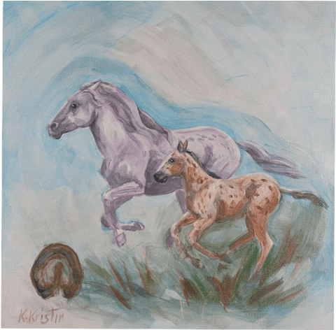 Horse - Stallion (600x480), Png Download