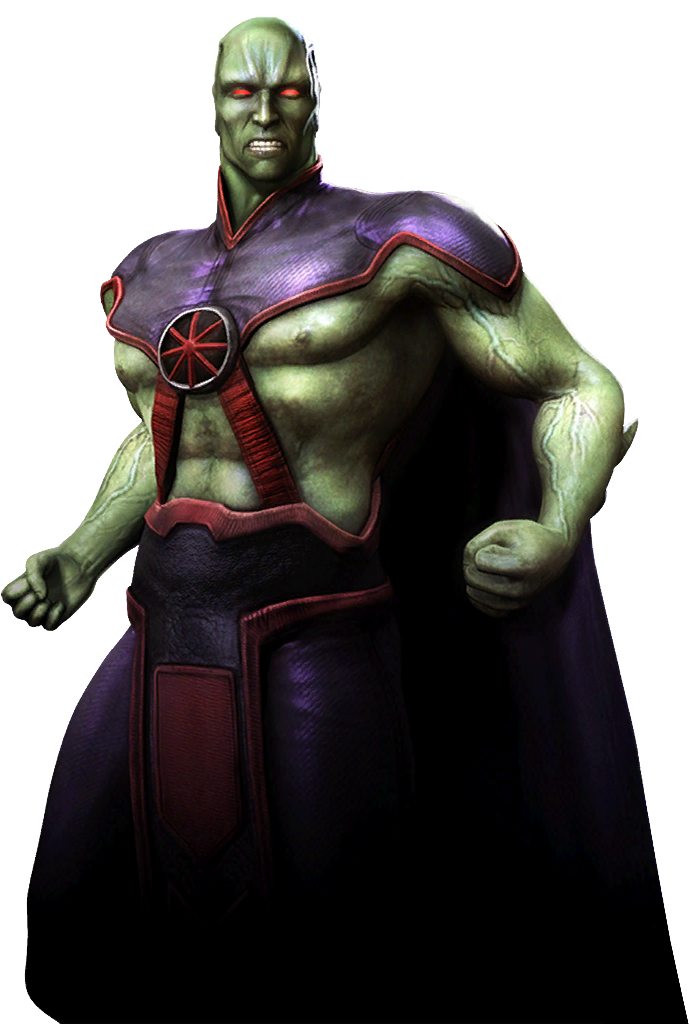 Martian Manhunter Supergirl Png - Марсианский Охотник Injustice (689x1024), Png Download