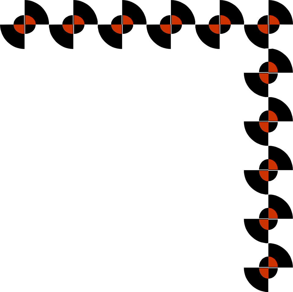 Corners Vector Modern Svg Stock - Modern Border Frame Png (958x956), Png Download