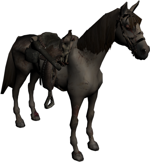 Pestilencehorse3dmodel - Red Dead Redemption Horse Png (800x600), Png Download