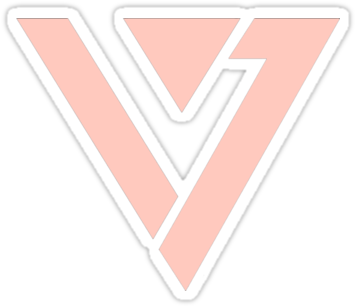 Open For Now/ Gif And Written Reactions - Seventeen Pink Logo Png (375x360), Png Download