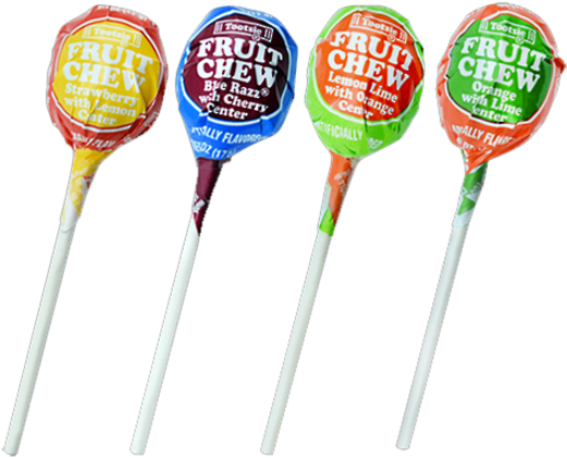 Tootsie Roll Fruit Chew Pops 1ct - Tootsie Fruit Chew Pops (550x550), Png Download