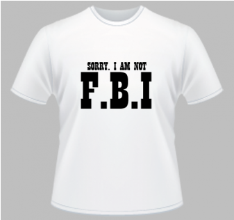 Fbi 01 - Active Shirt (600x315), Png Download
