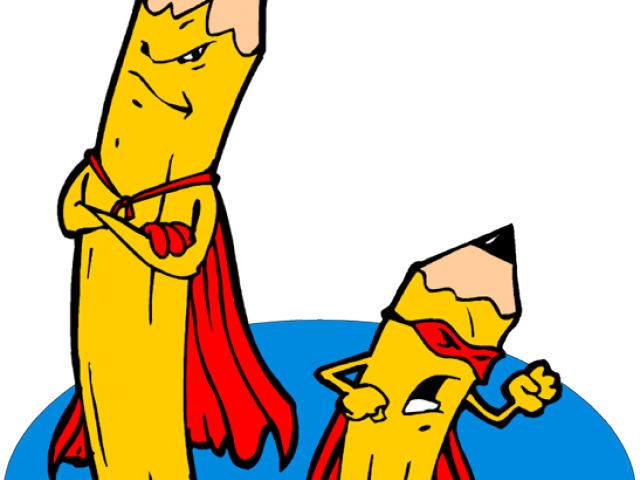Hero Clipart Writer - Super Student Award (640x480), Png Download