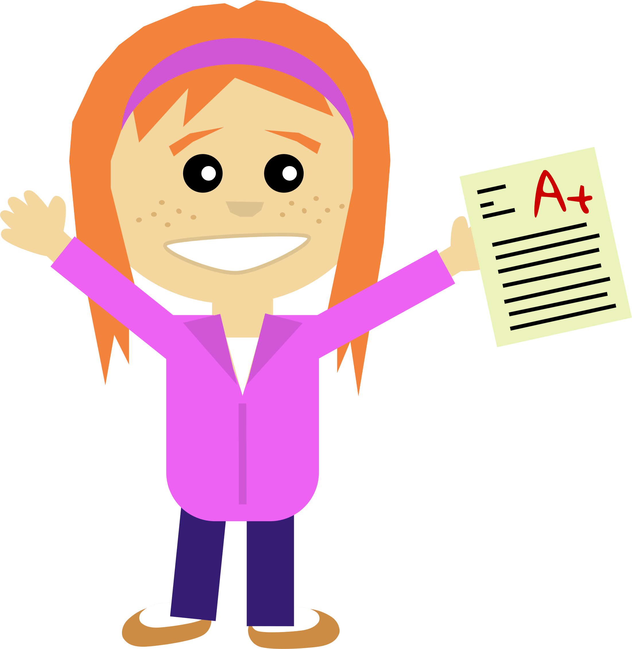 How To Get Your Kids Excited About Learning At Home - Proud Clipart (2202x2259), Png Download