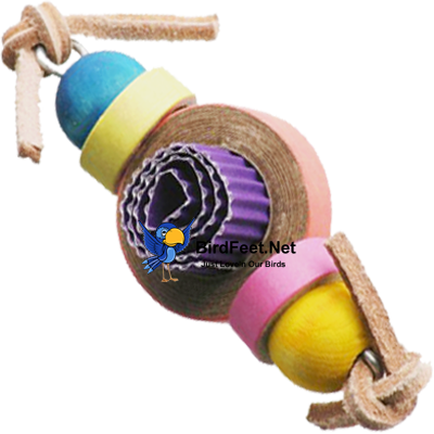 Superbird, Toosie Roll, For Pet Birds - Super Bird Creations Foot Toy Tootsy (400x400), Png Download