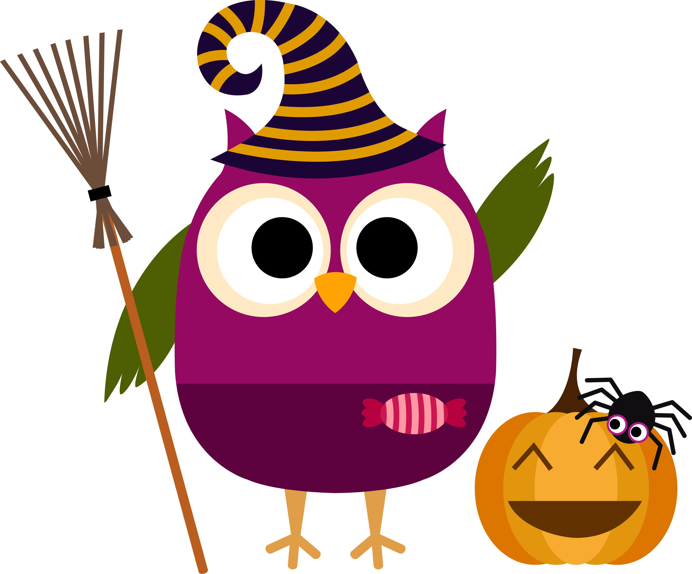 Bc3baho-halloween - Halloween Owl (2915x2419), Png Download