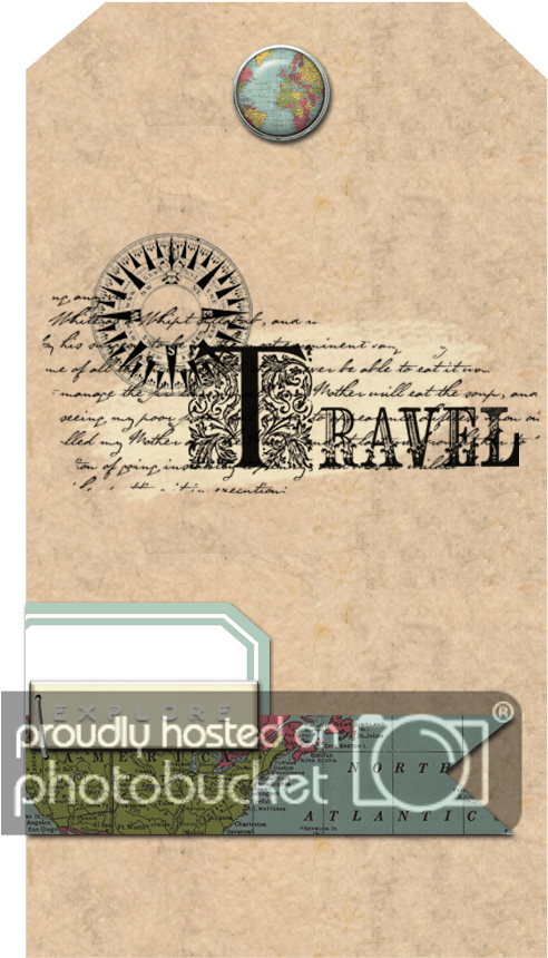 Vintage Tag Cluster - Tag (525x900), Png Download
