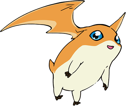 Patamon - Digimon Patamon (425x358), Png Download