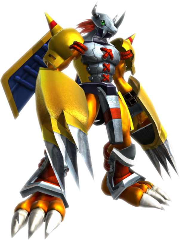 Digimon 3d Wargreymon Render By Zer0stylinx-d8yrg91 - Digimon All Star Rumble Png (894x894), Png Download