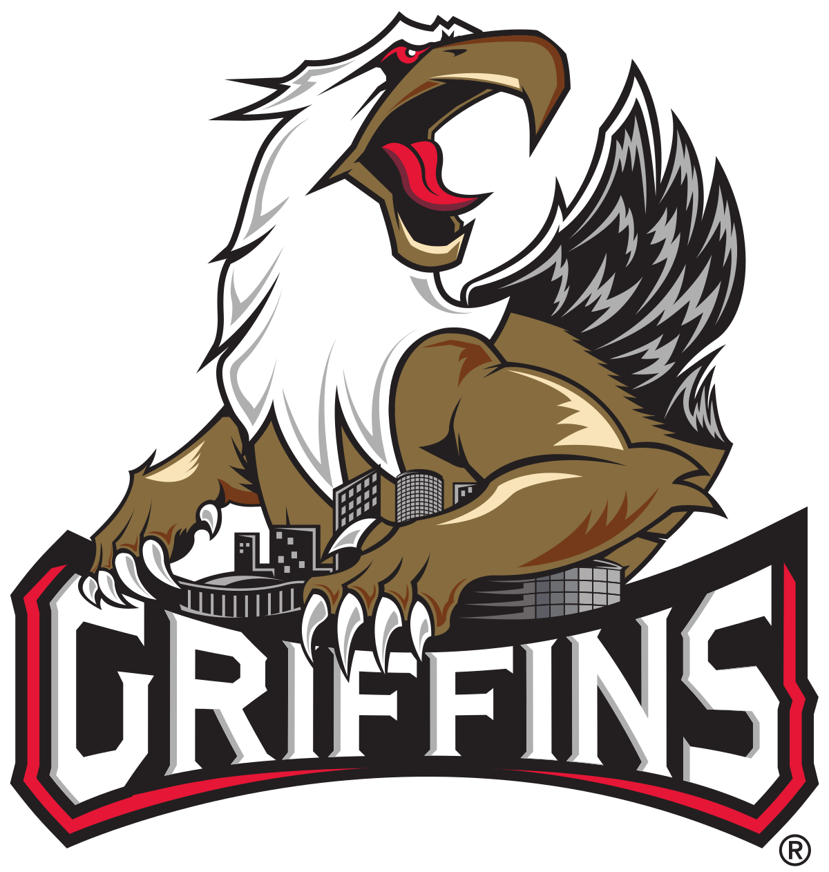 Grand Rapids Griffins Logo (1200x1262), Png Download