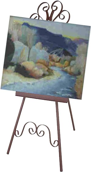 England Creates Beauty Using Watercolors, Oils, Acrylics - Picture Frame (500x562), Png Download