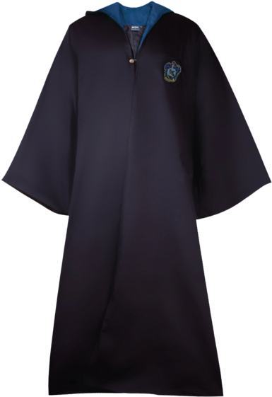 Long Black Robe - Robe (422x480), Png Download