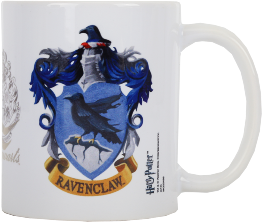 Harry Potter Ravenclaw Crest Ceramic Mug (422x480), Png Download