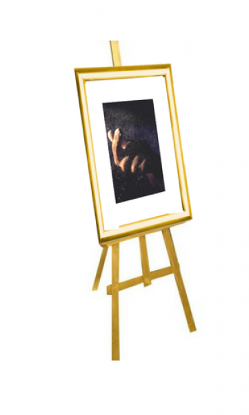 Wooden Display Easel - Quartet Lightweight Wood Display Easel (600x600), Png Download