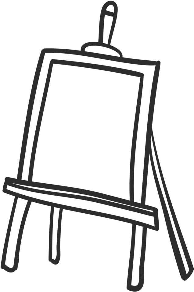 Easel (1024x1024), Png Download