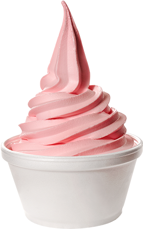 Frozen Yogurt Png Clipart Black And White - Frozen Yogurt Png (321x460), Png Download
