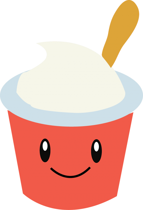 Free Png Yogurt Png Images Transparent - Yogurt Clipart Png (480x704), Png Download