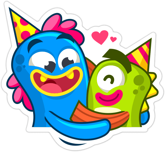 Happy Birthday Stickers Facebook Copy Paste Stickers (538x497), Png Download