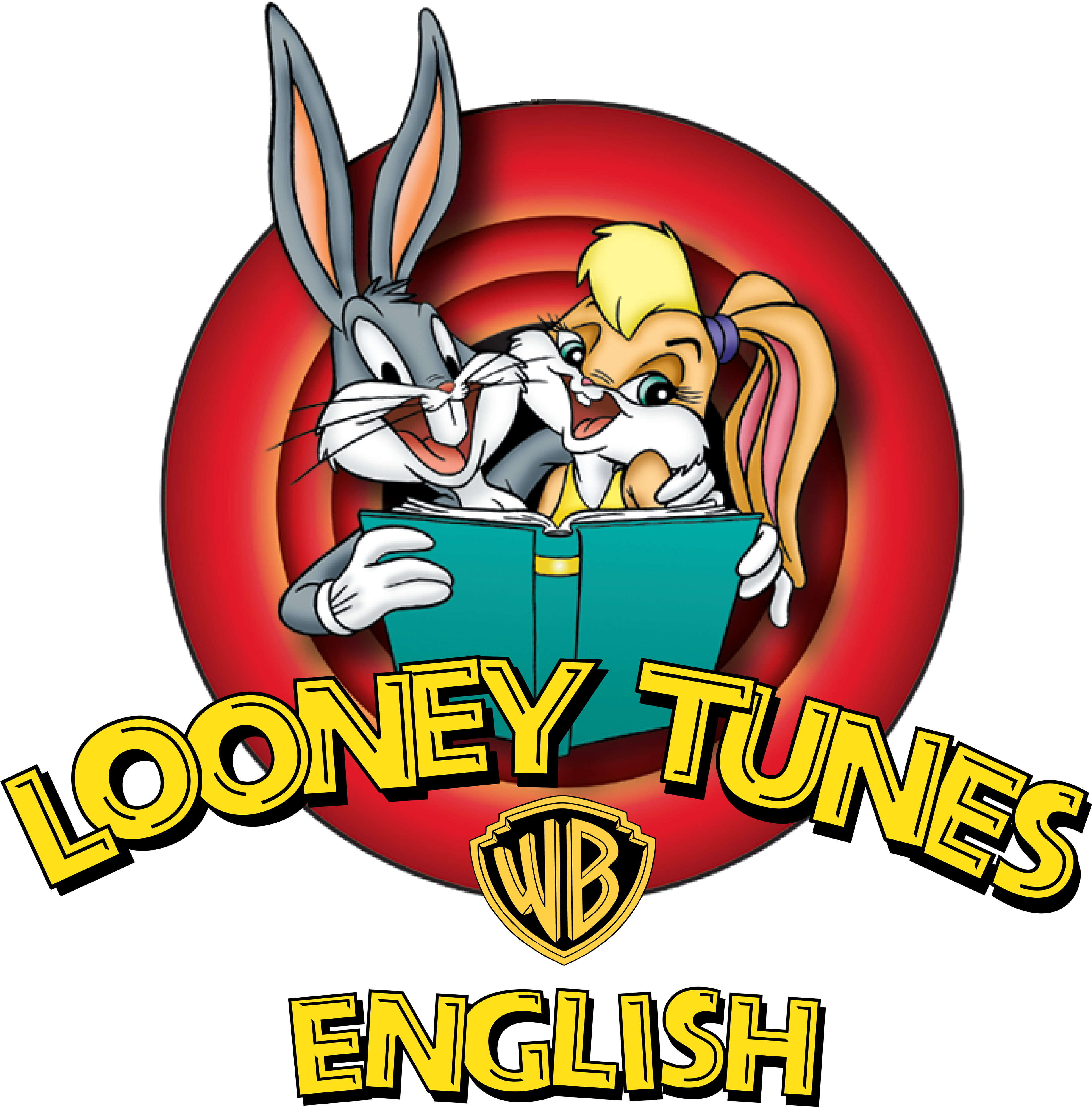 Looney Tunes English - Design (3840x3924), Png Download